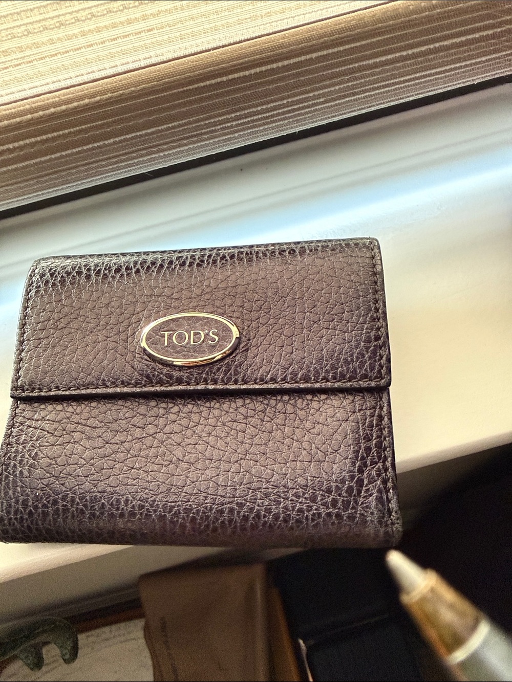 Tod's Pebbled Leather Wallet - Picture 15 of 16